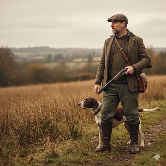 James Purdey Vtg Olive Moleskin Hunting Breeks Shooting Trousers 32x23